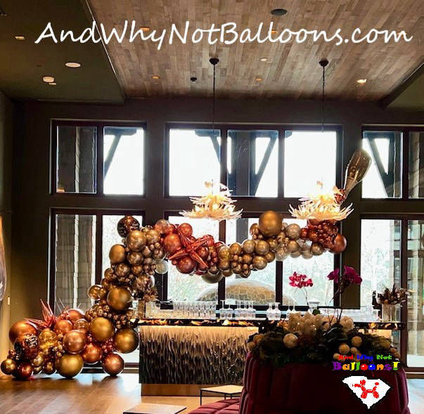And Why Not Balloon Organic Arch luxury Greenville SC