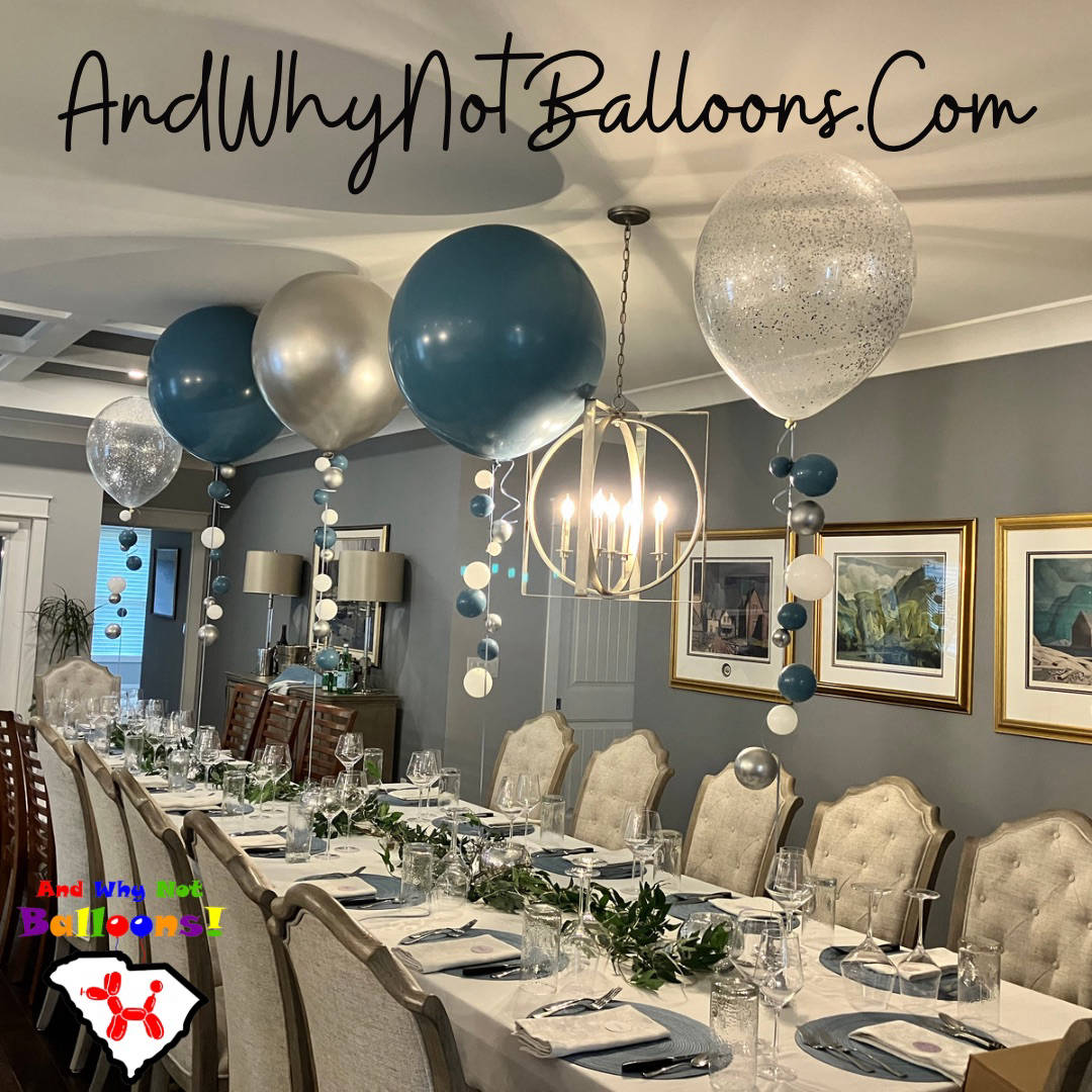 And Why Not Balloons Centerpieces Mauldin SC Taylors SC