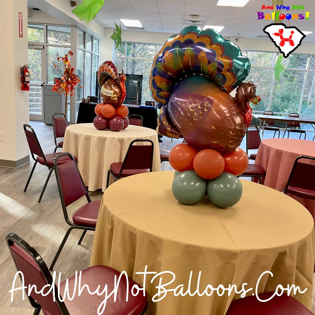 And Why Not Balloons Centerpieces Taylors SC Greer SC