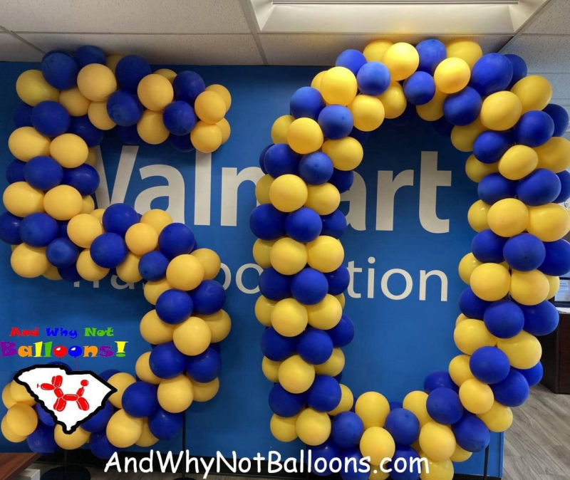 and why not balloons laurens sc greenwood sc upstate sc balloon custom numbers