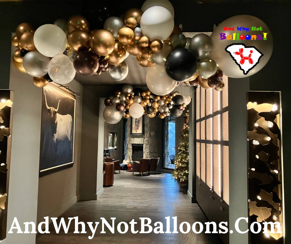 And Why Not Balloons Organic Arch Mauldin SC