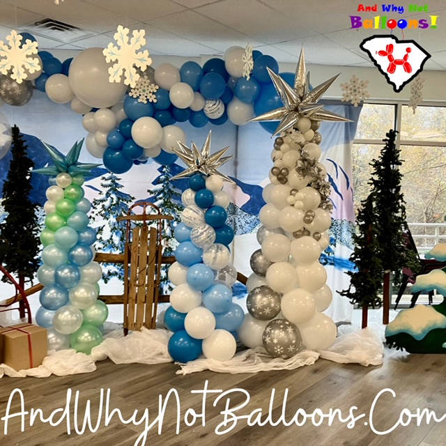 And Why Not Balloons Custom Christmas Trees Greenville SC