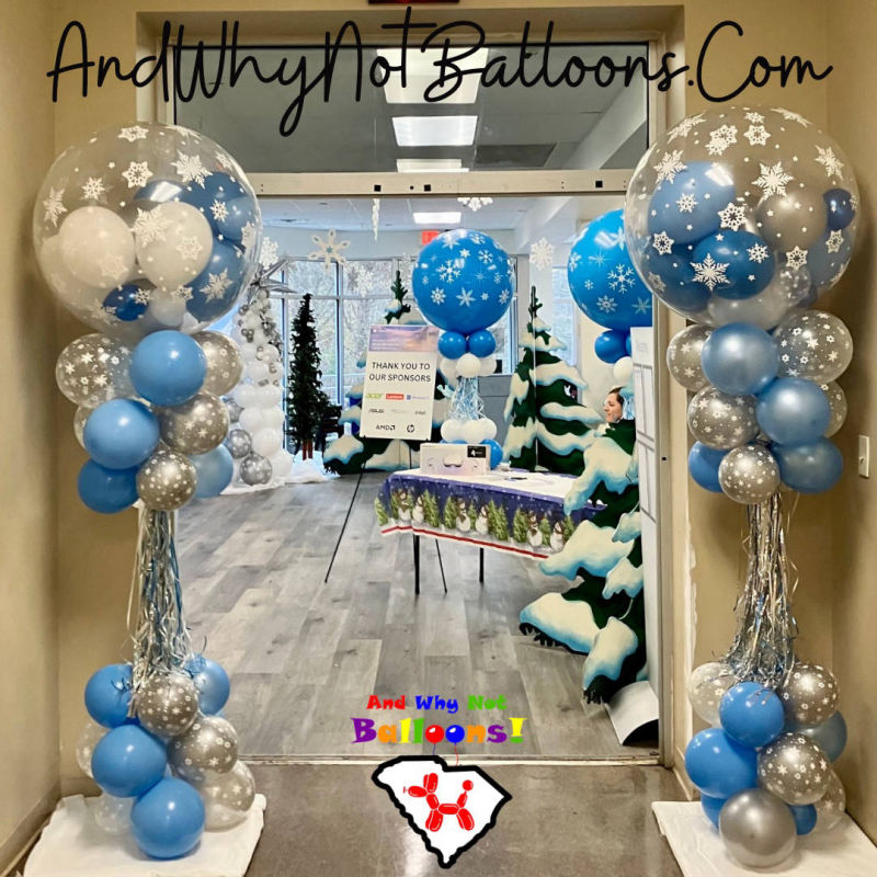 And Why Not Balloons Party Poles Greenville SC