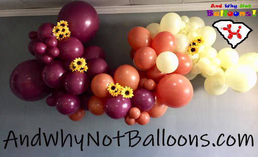 Spartanburg SC Custom balloon organic swag
