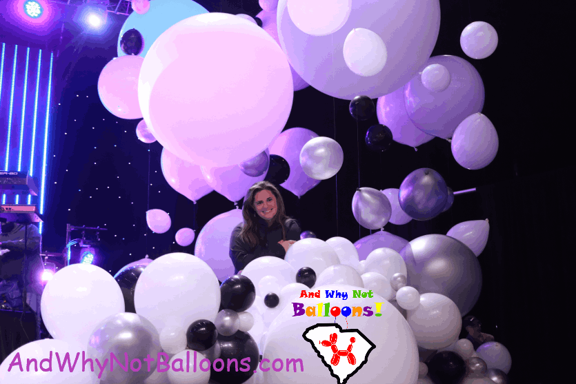 greenville sc spartanburg sc anderson sc upstate sc south carolina balloon decor and why not balloons giant balloon decor events