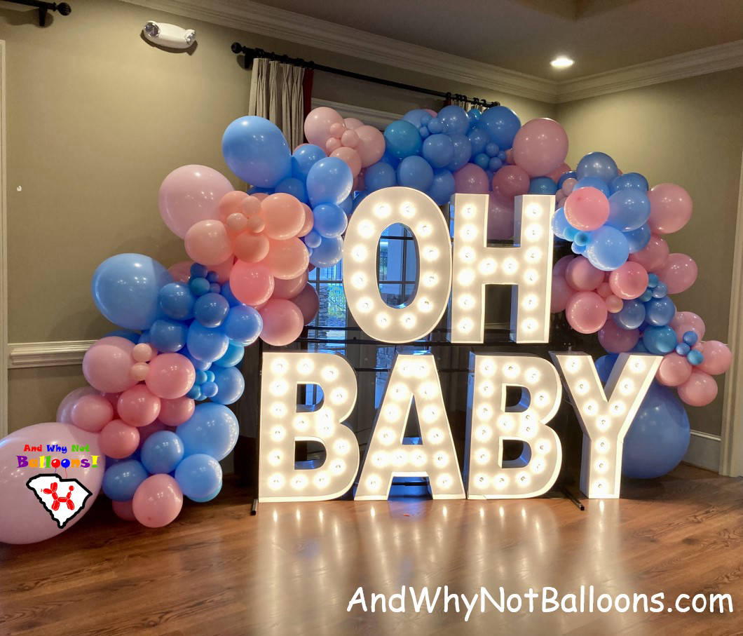 Oh Baby Andwhynotballoons.com Organic Garland