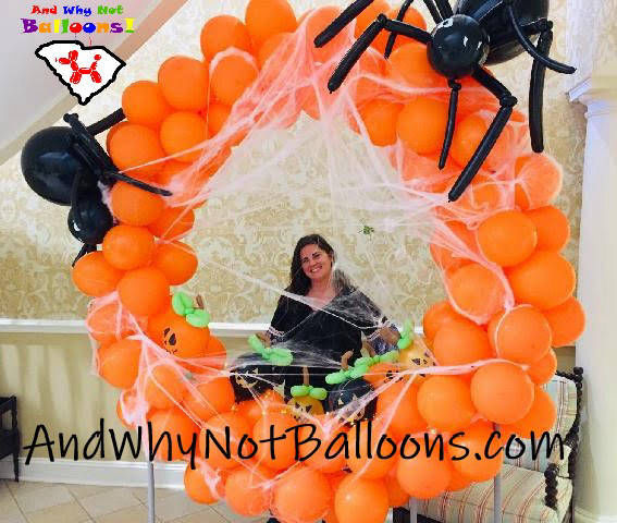 simpsonville sc balloon decor halloween and why not balloons