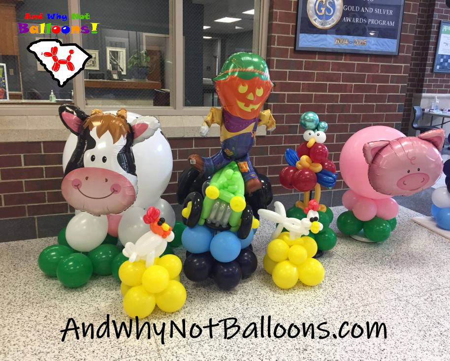spartanburg sc custom balloon character art and why not balloons