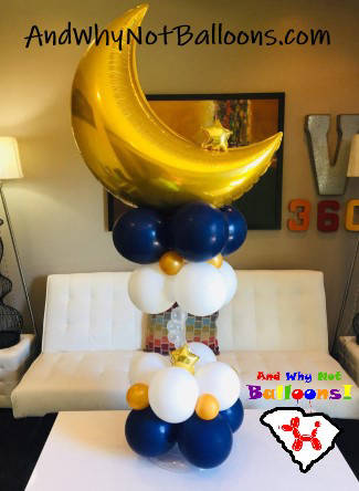 travelers rest sc balloon decor and why not balloons custom centerpiece